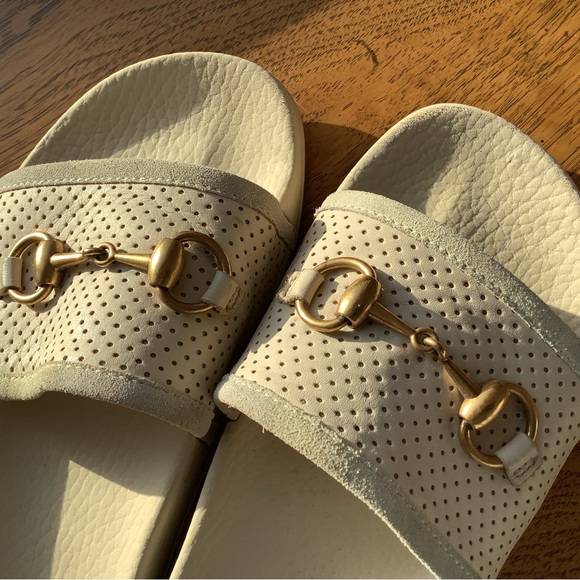 Gucci Suede Slides - Picture 2 of 5